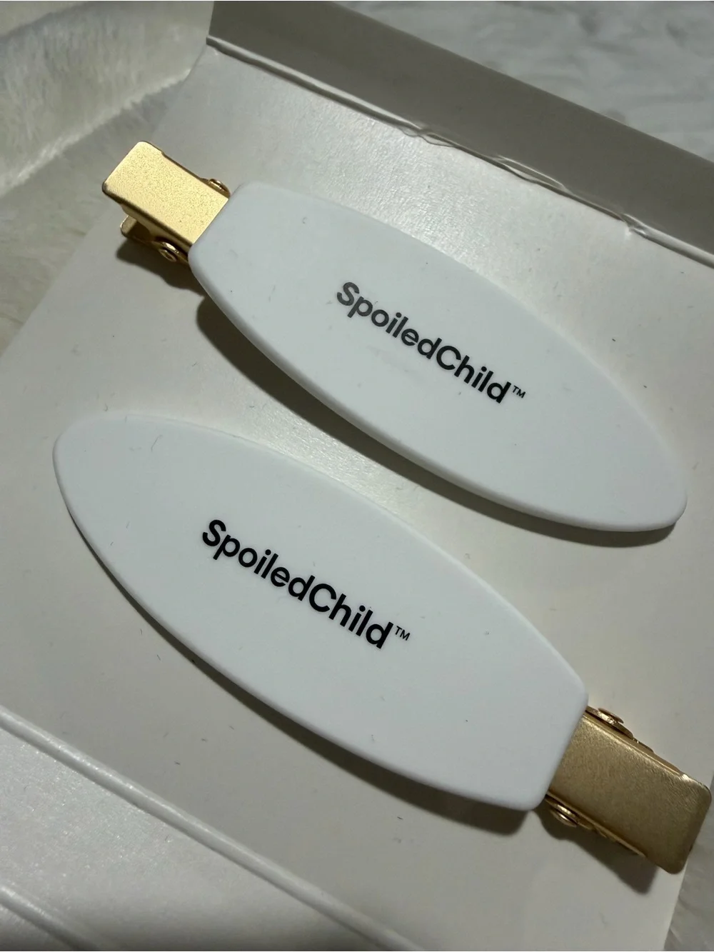 SpoiledChild Oval Hair Clips